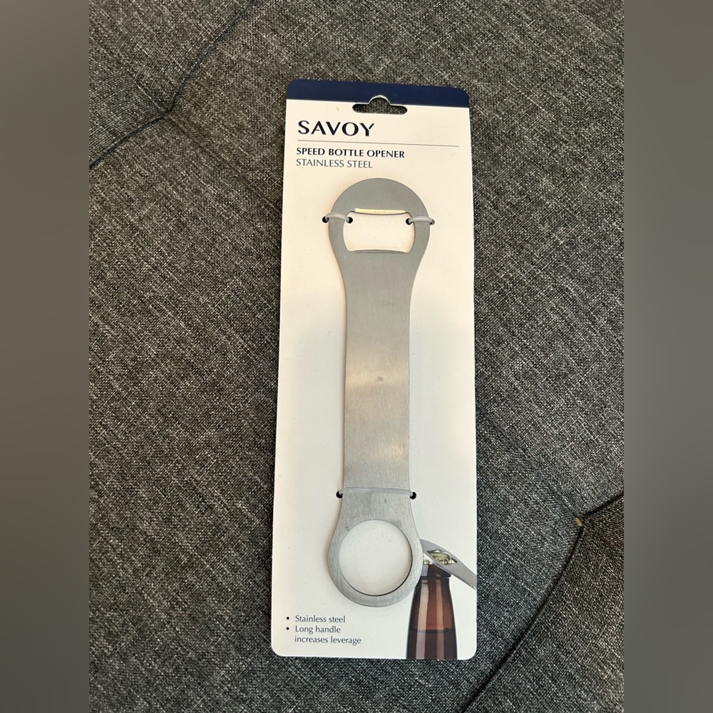 Savoy Speed Bottle opener stainless steel speed top opener